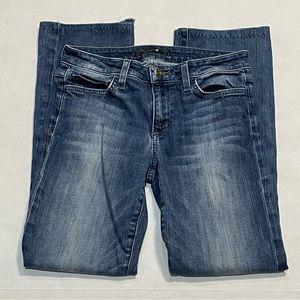 Joe’s Jeans Curvy Mini Boot Denim Blue Jeans, Women’s Sz 28 (28x27) READ.